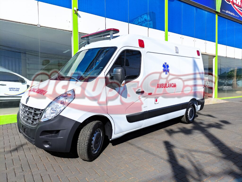 Nova Renault Master Ambulância